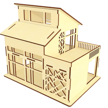 Dollhouse with balcony