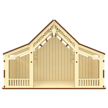 Nativity barn #6
