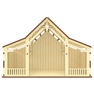 Nativity barn #6
