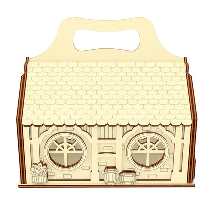 "House" Box for sweets, Easter candy box