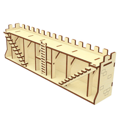 Long wall of the Castle