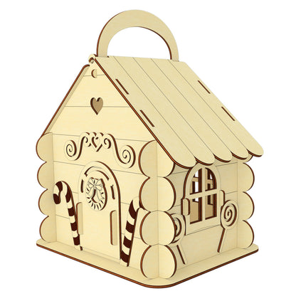 Gingerbread House Box for sweets