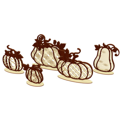 Patterned Pumpkins