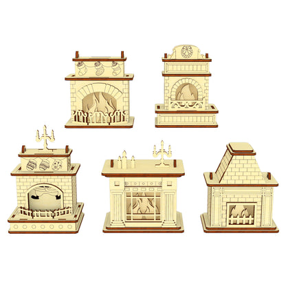 Christmas Fireplaces