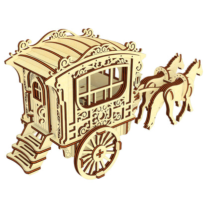 Carriage with horses