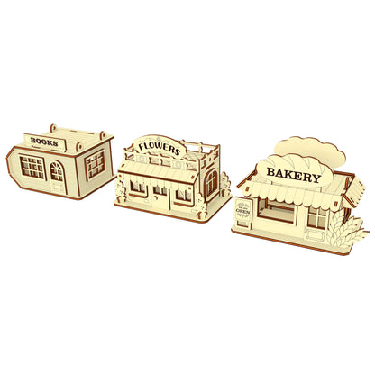 Store miniature - 3 ornaments