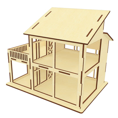 Dollhouse with balcony