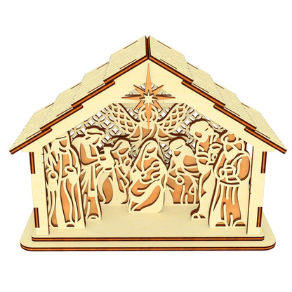 Nativity scene 3D