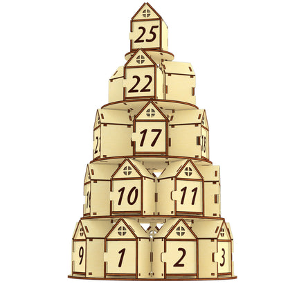 Advent Christmas Tree Calendar