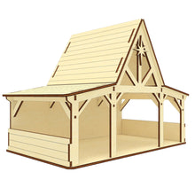 Load image into Gallery viewer, Nativity barn #4
