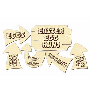 Easter Egg Hunt Signs