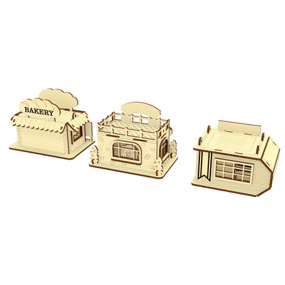 Store miniature - 3 ornaments