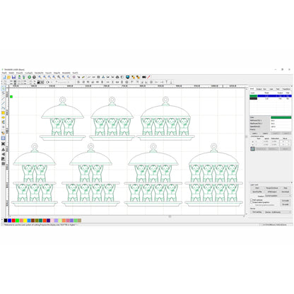 Gingerbread Man Christmas Family ornament