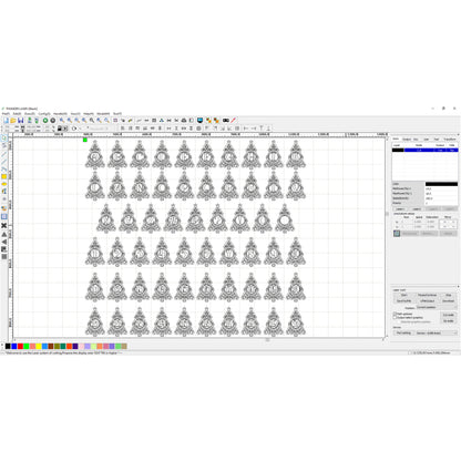 Christmas tree Letter ornaments