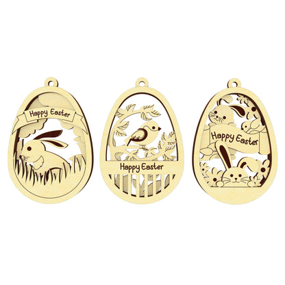 Easter layered ornaments