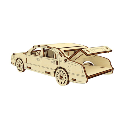 Plywood car