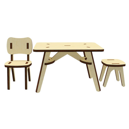 Table and chairs
