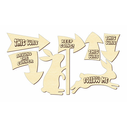 Easter Egg Hunt Signs