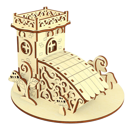 Mushroom fairy house