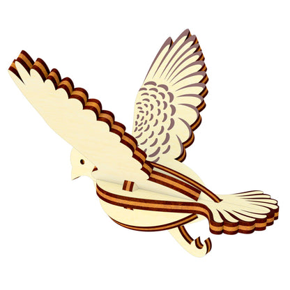 Bird Ornaments - Dove, Robin, Swallow, Blue Jay, and Hummingbird