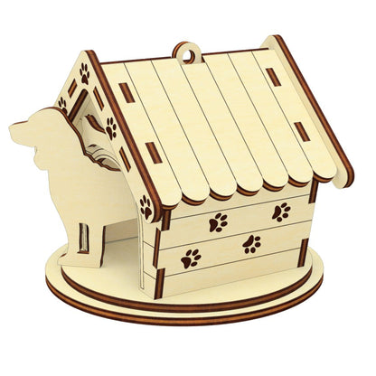 Doghouse Ornament #2