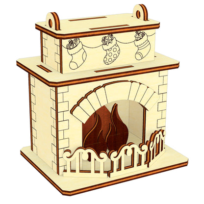 Christmas Fireplaces