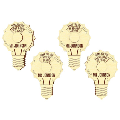 Lamp - gift card for teacher