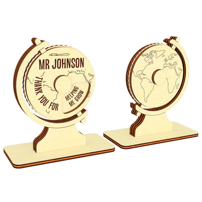 Globe - gift card for teacher