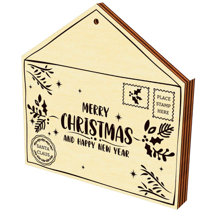 Letter to Santa Claus Ornament