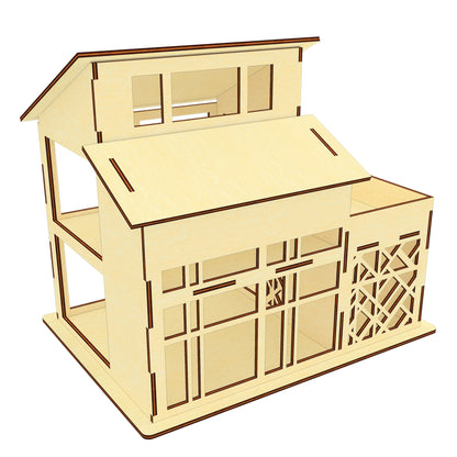 Dollhouse with balcony