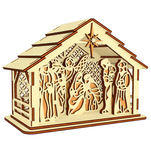Nativity scene 3D