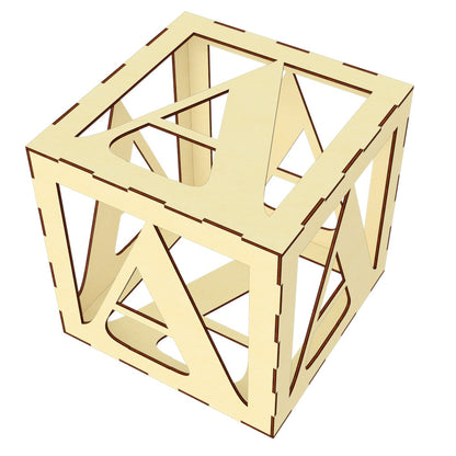 Alphabet cube letters