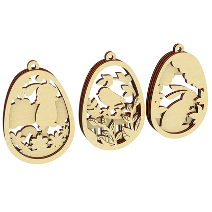 Easter layered ornaments