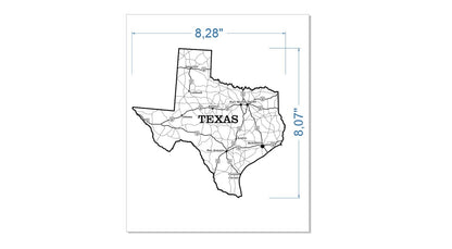 Texas map