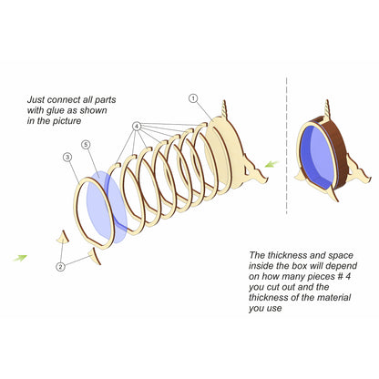 Animal boxes for chocolate eggs