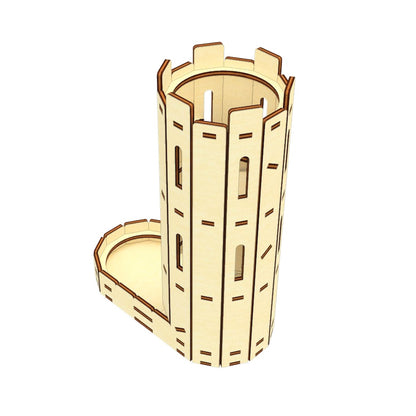 Round Dice Tower "Castle"
