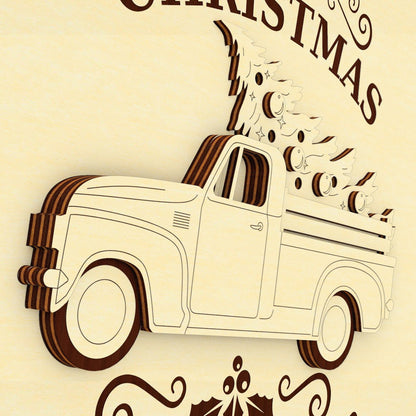Christmas truck