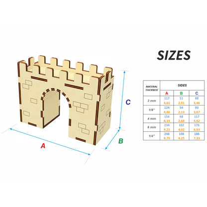 Wall Arc of the Castle Set