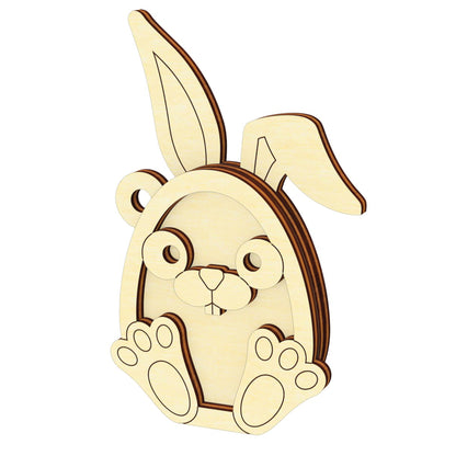 Layered Animal Ornaments