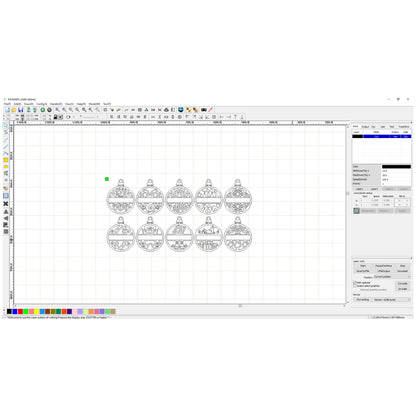 Name Christmas ornaments