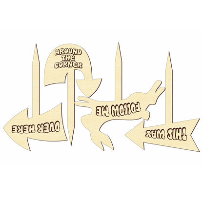 Easter Egg Hunt Signs