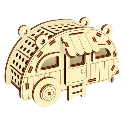 Camper ornaments - Set of 5