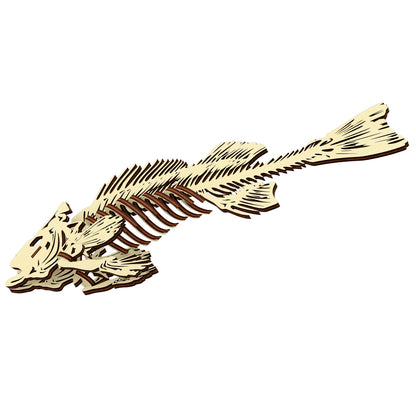 Fish skeleton