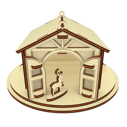 Santa's Reindeer Barn