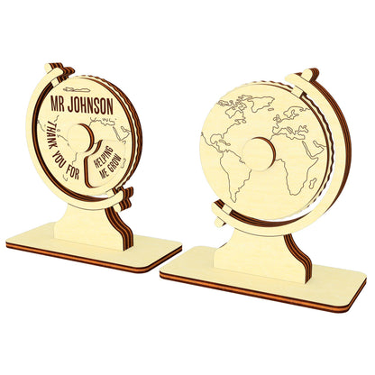 Globe - gift card for teacher