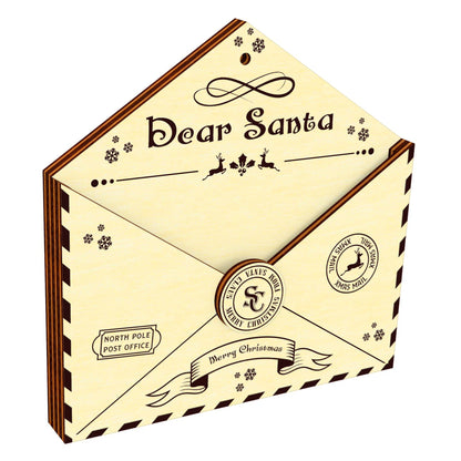 Letter to Santa Claus Ornament