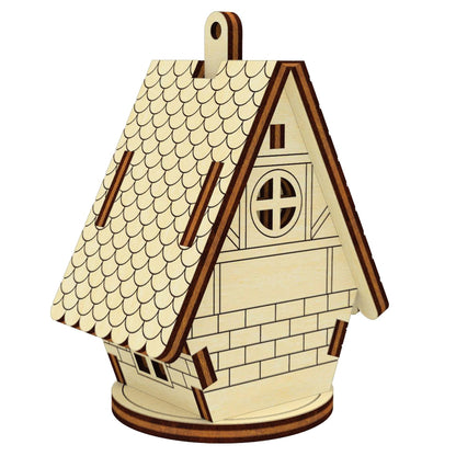 Christmas House Ornament