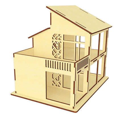 Dollhouse with balcony