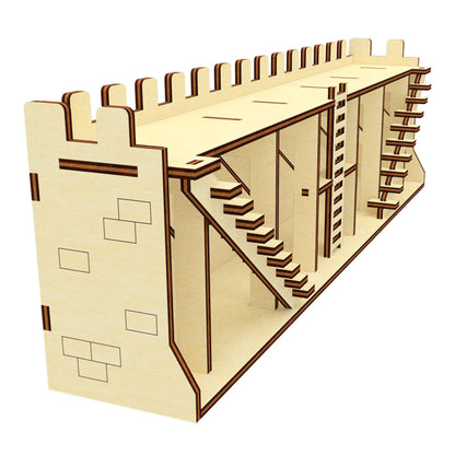 Long wall of the Castle