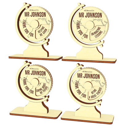 Globe - gift card for teacher